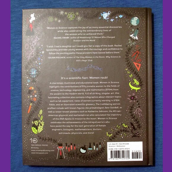 Book - Women in Science: 50 Fearless Pioneers Who Changed the World - Picture 11 of 11